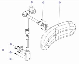 Edison multiadjustable headrest