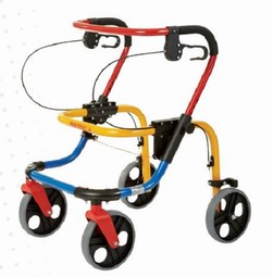 Fixi & Fox rollator for children - example from the product group rollators with four wheels, to be pushed Fixi & Fox rollator for children - example from the product group rollators with four wheels, to be pushed