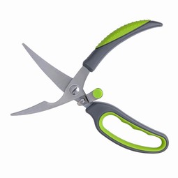 Self-opening kitchen scissors
