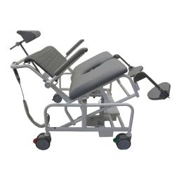 Bariatric shower/commode chair M2 400 kg Wide El-Tip