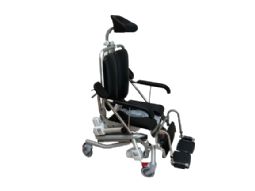 ErGo OpTi - example from the product group commode shower chairs with wheels, tilt and electrical functions ErGo OpTi - example from the product group commode shower chairs with wheels, tilt and electrical functions