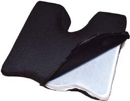 Ergonomisk skråpude m. gelé til aflastning af haleben