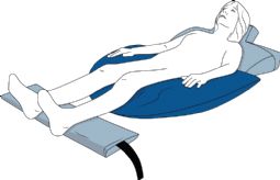 CAREPUR semicircular pillow