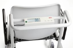 seca 956 Chair scale for weighing in sitting position - click to see picture in full size - opens new window seca 956 Chair scale for weighing in sitting position