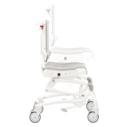 R82 Heron toilet- and bathing chair, hydraulic - click to see picture in full size - opens new window R82 Heron toilet- and bathing chair, hydraulic
