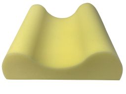 Neck pillow with side support ensures fixation of the head