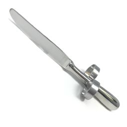 Knife with support rings