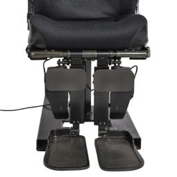 Power legrest w. seperate control of footplates
