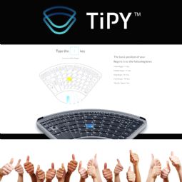 One-handed keyboard, TIPY keyboard
