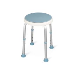 Basic bath stool - round with swivel cushion Basic bath stool - round with swivel cushion