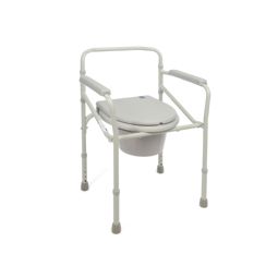 Basic foldable toilet chair / commode chair Basic foldable toilet chair / commode chair