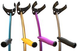 Crutch - Lightweight and micro adjustable