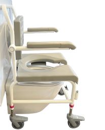 M2 Bade-/toiletstole, til væghængte toiletter - example from the product group commode shower chairs with castors, non-electrical height adjustable M2 Bade-/toiletstole, til væghængte toiletter - example from the product group commode shower chairs with castors, non-electrical height adjustable
