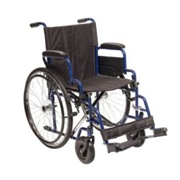 Basic lightweight wheelchair - example from the product group manual wheelchairs, sideways foldable, standard measures Basic lightweight wheelchair - example from the product group manual wheelchairs, sideways foldable, standard measures