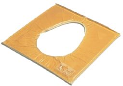 Commode Chair Pad, closed front Commode Chair Pad, closed front