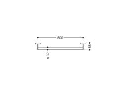 HEWI Support rail - System 900 - click to see picture in full size - opens new window HEWI Support rail - System 900