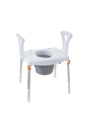 Toilet and shower chair