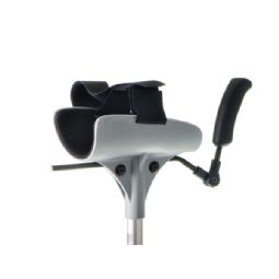 Crutch with forearm support Crutch with forearm support