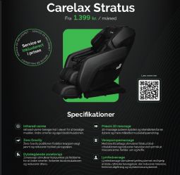 Carelax - Stratus  - example from the product group massage chairs