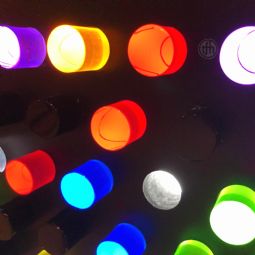 Activity board with light