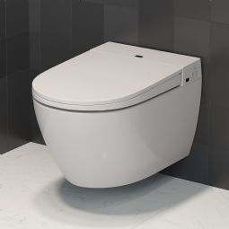 Tisvildeleje Wall-Hung Douche-WC with bidet function  - example from the product group toilets with douche and air dryers