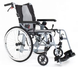 Icon 35Lx Transport wheelchair - example from the product group manual wheelchairs, sideways foldable, standard measures Icon 35Lx Transport wheelchair - example from the product group manual wheelchairs, sideways foldable, standard measures