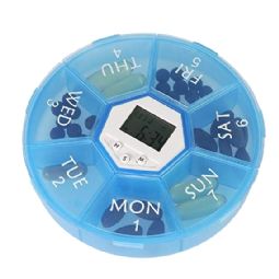 Pillbox 7 large compartments and audio alarm Pillbox 7 large compartments and audio alarm