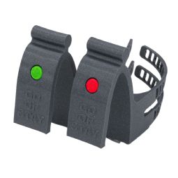 Elefanten crutch and walking stick holder flexible hook