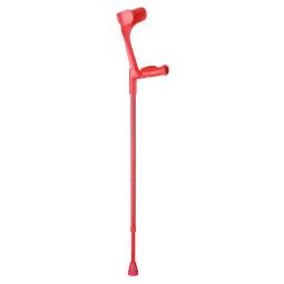 Crutch with ergonomic soft grip