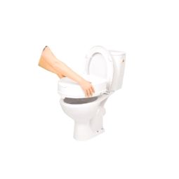 Toilet seat with lid