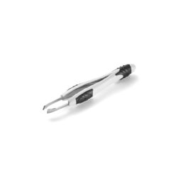 Tweezers with non-slip handle