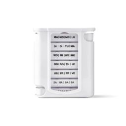 Dosage box with 7 boxes Dosage box with 7 boxes