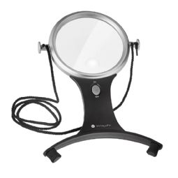 Hands-free magnifier with light Hands-free magnifier with light