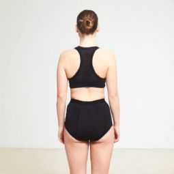 Incontinence briefs, high waist