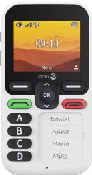 Doro LEVA X10 emergency mobile phone for seniors - click to see picture in full size - opens new window Doro LEVA X10 emergency mobile phone for seniors