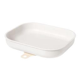 Plate with high sides and a suction cup Plate with high sides and a suction cup