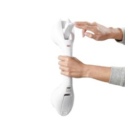 Grab handle with suction cups