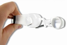 Monocular Keplerian Telescope - click to see picture in full size - opens new window Monocular Keplerian Telescope