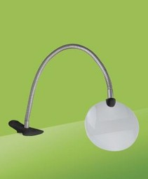 Flexilens on Clamp, white